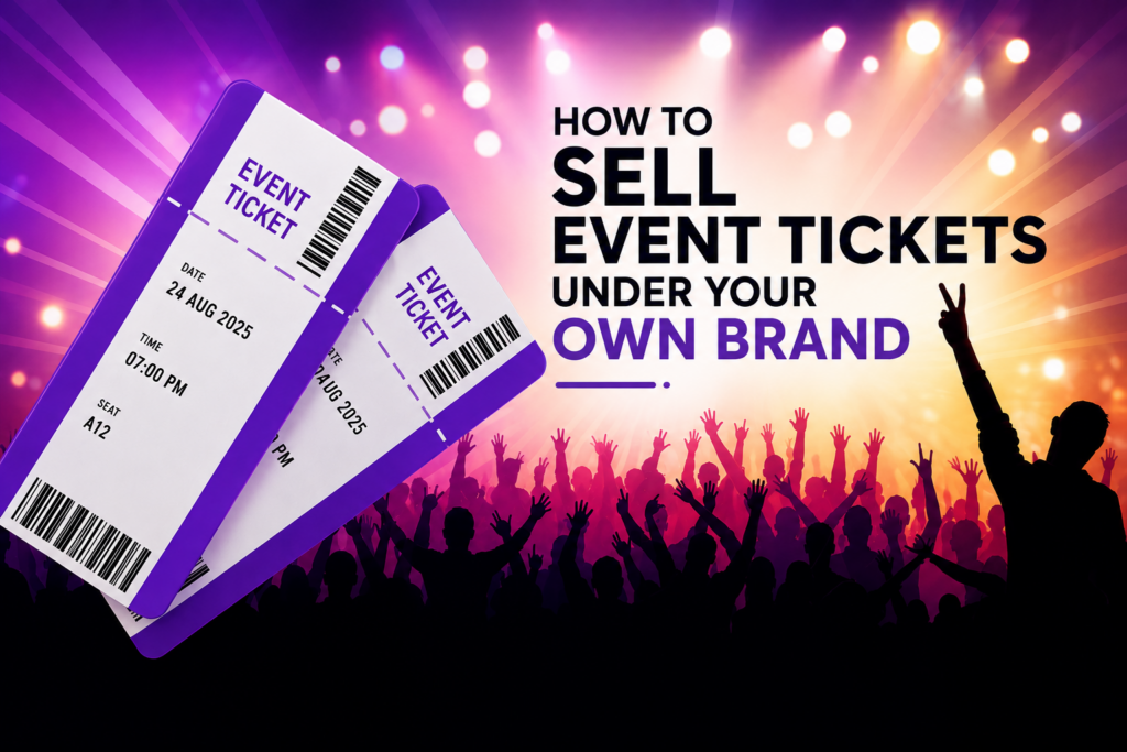 How to Sell EventTickets Under Your Own Brand